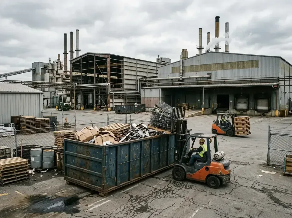 industrial-factory-scrap-conta-003 — frequently asked questions, Cheap Roll-off Dumpster Rentals in Lake Mills, WI